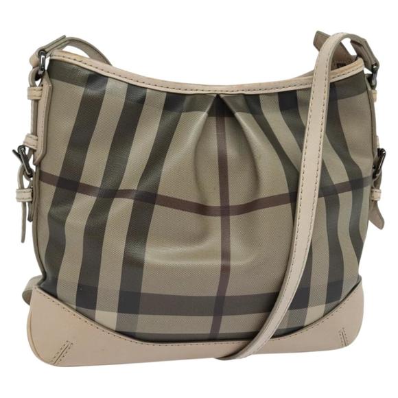 Burberry Nova Check Khaki Canvas shoulder - Picture 1 of 10